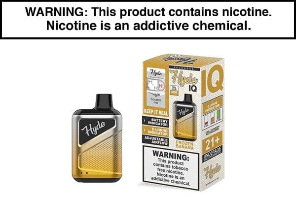 Hyde IQ 5000 Puff Disposable Vape - 8ML Hyde IQ 5000 Puff Disposable Vape - 8ML