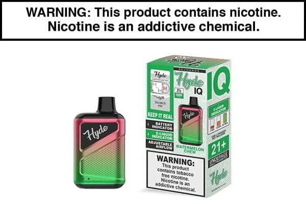Hyde IQ 5000 Puff Disposable Vape - 8ML Hyde IQ 5000 Puff Disposable Vape - 8ML