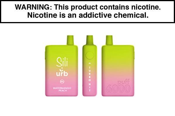 Sili X URB Disposable Vape 6000 Puffs - $12.95 Sili X URB Disposable Vape 6000 Puffs - $12.95