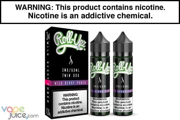 WILD BERRY PUNCH TWIN PACK BY JUICE ROLL UPZ