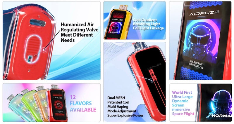 Airfuze Jet Features