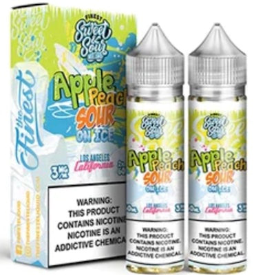 Apple Peach Sour Rings Ice Best Menthol Vape Juice