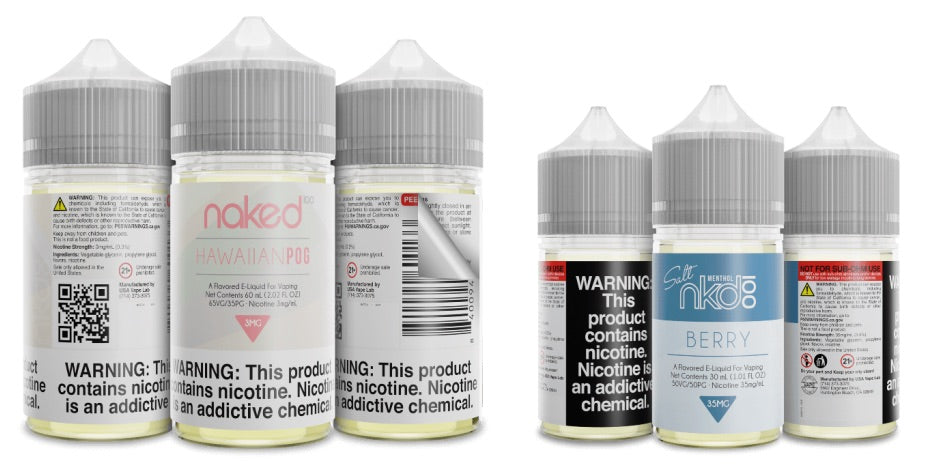 Authentic Naked 100 E-Liquid