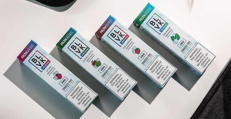 BLVK Vape Juice Flavors