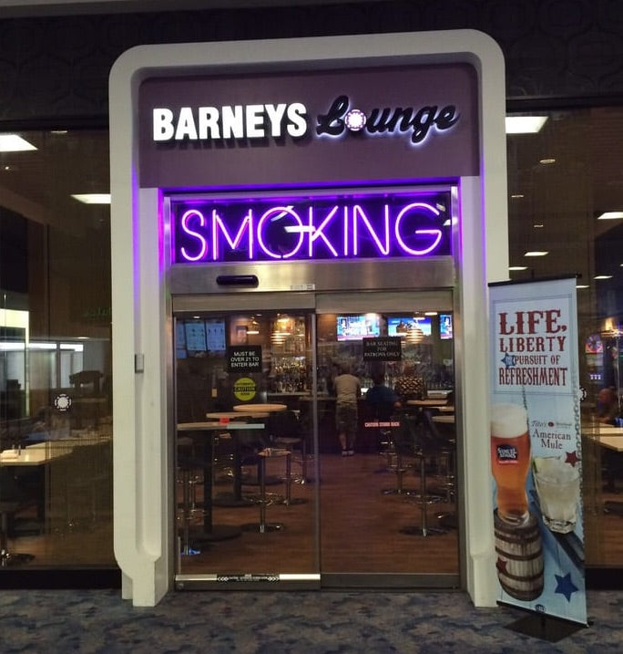 Barneys Airport Smoking Lounge Las Vegas