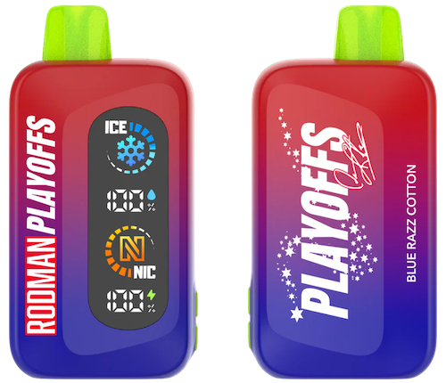 Blue Razz Cotton Candy Rodman Playoffs Vape