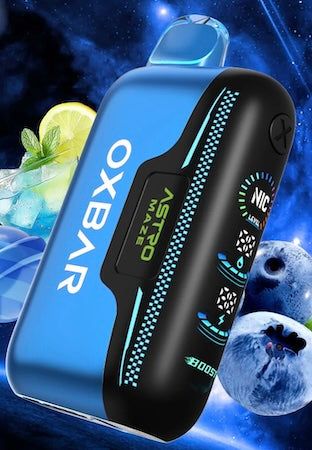 Blue Razzle Astro Pop Oxbar Astro Maze