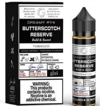 Creamy RY4 Butterscotch Reserve Glas