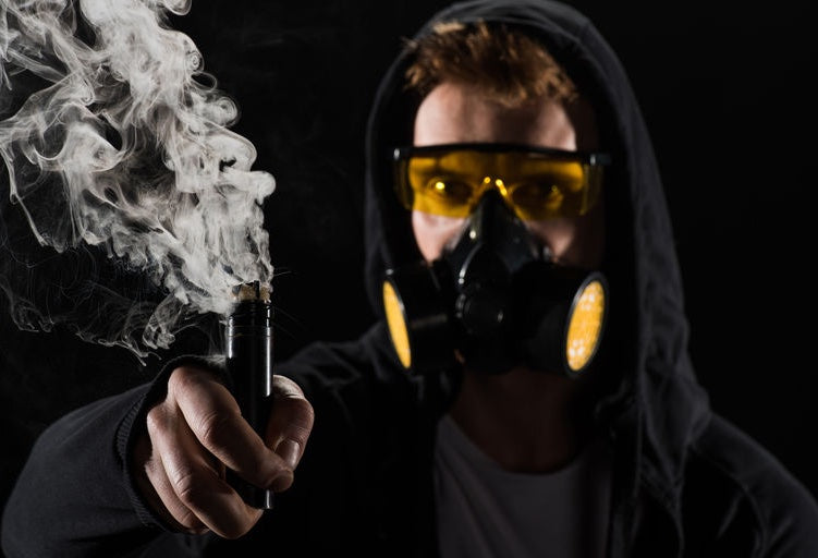 The smell of a vape will be the same as the flavor of the vape juice you're using.