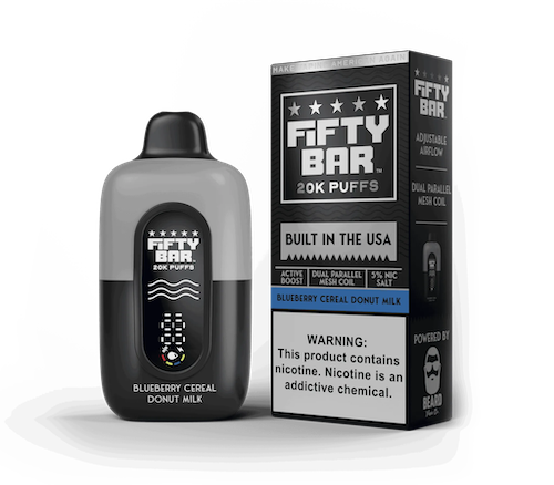 Fifty Bar Blueberry Vape