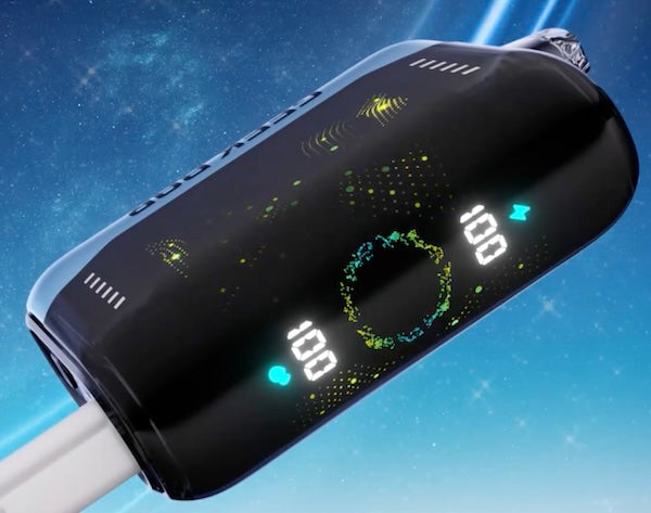 The Geek Bar Pulse X is one of the most popular rechargeable disposable vapes.