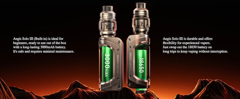 Geekvape Aegis Solo 3 Versions