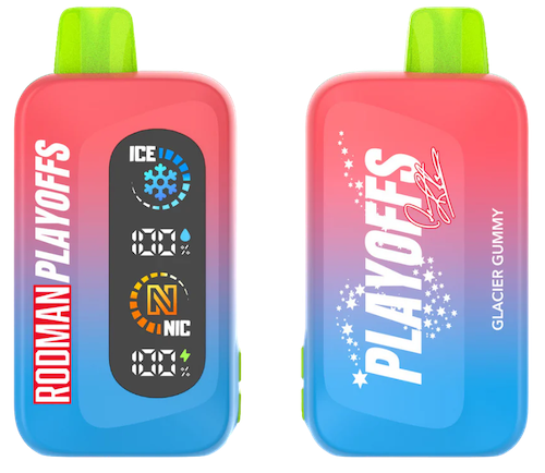 Glacier Gummy Rodman Playoffs Vape