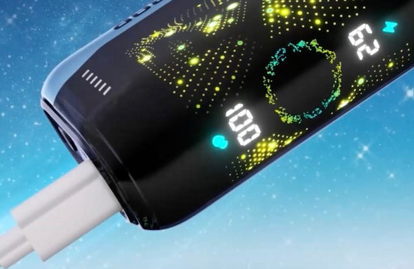 Your vape may have a screen with a meter that shows you how far along the charging process is.