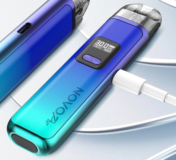 The SMOK Novo Pro vape pen uses a USB-C port for charging.