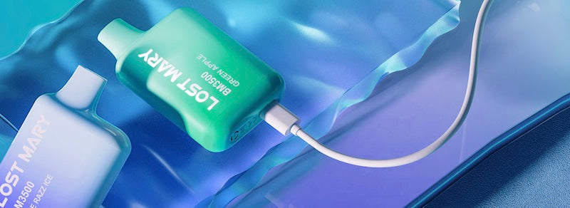 Most disposable vapes use USB-C ports for charging.