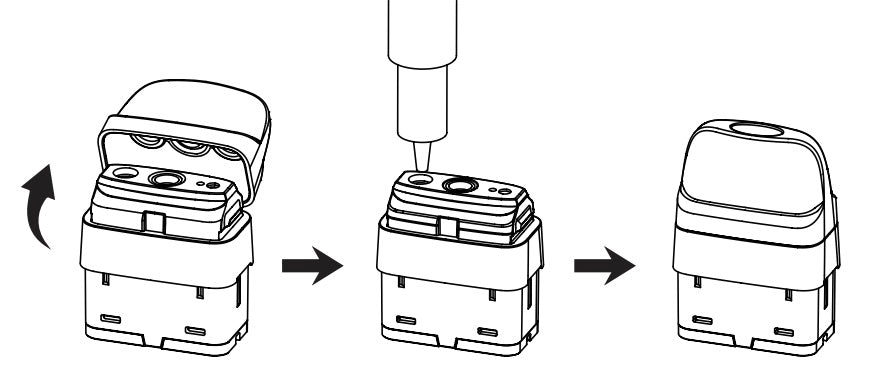 How to Fill Vaporesso XROS 3 Mini Pod