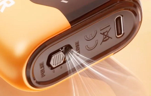 You can usually enable Pulse Mode or Boost Mode by pressing a button or moving a switch on the bottom of your device.