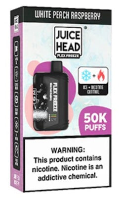 Juice Head Flex Freeze White Peach Raspberry Flavor