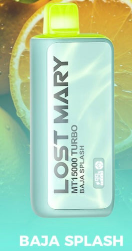 The Lost Mary MT15000 Turbo was the first device to feature the Baja Splash flavor.