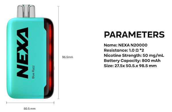 Nexa Vape Specs