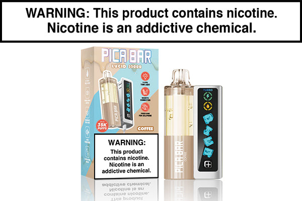PICA BAR LUCID 35K DISPOSABLE VAPE - 35,000 PUFFS Coffee