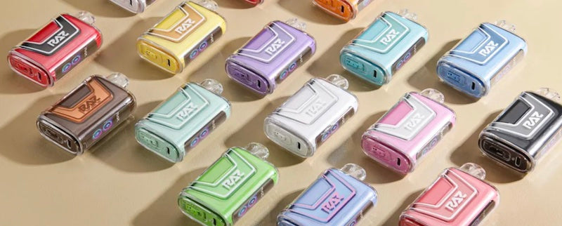 The Raz Vape TN9000 has an enormous selection of flavors.