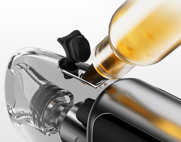 Filling your own vape is a straightforward process and only takes a few seconds.