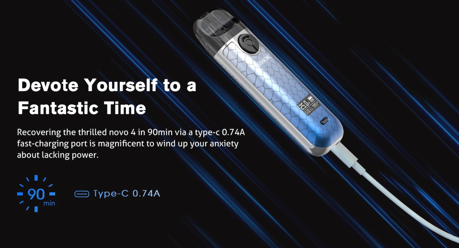 SMOK Novo 4 Charging
