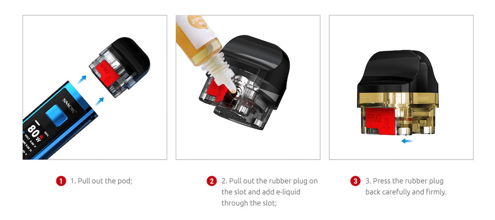 SMOK RPM 2 How to Fill Pod