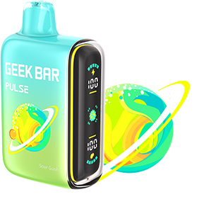 Sour Gush is one of the most popular Geek Bar Pulse flavors.