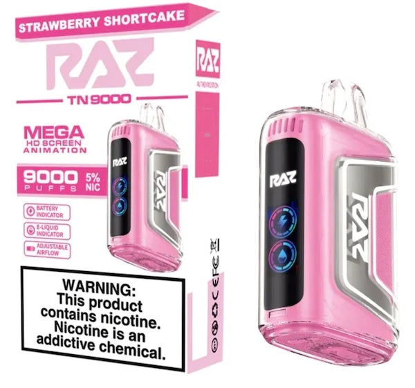 The Strawberry Shortcake Raz TN9000 has a fun pink color.