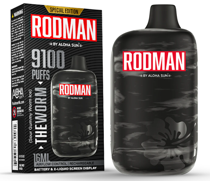 The Worm Rodman Vape