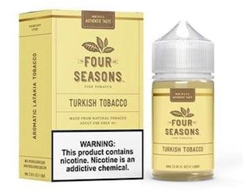 Turkish Tobacco Vape Juice Four Seasons
