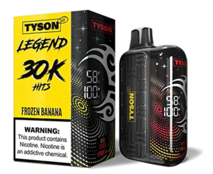 Tyson Legend 30K Vape Frozen Banana