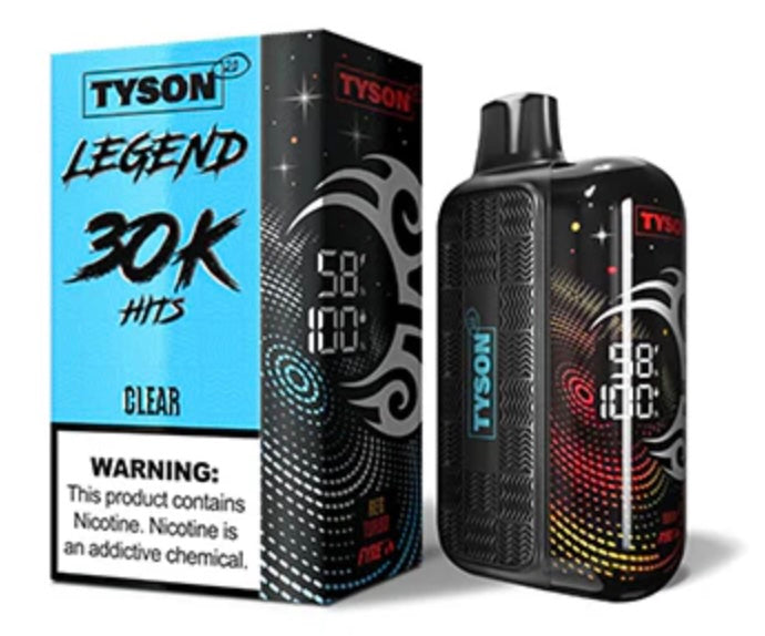 Tyson Legend 30K Vape Clear