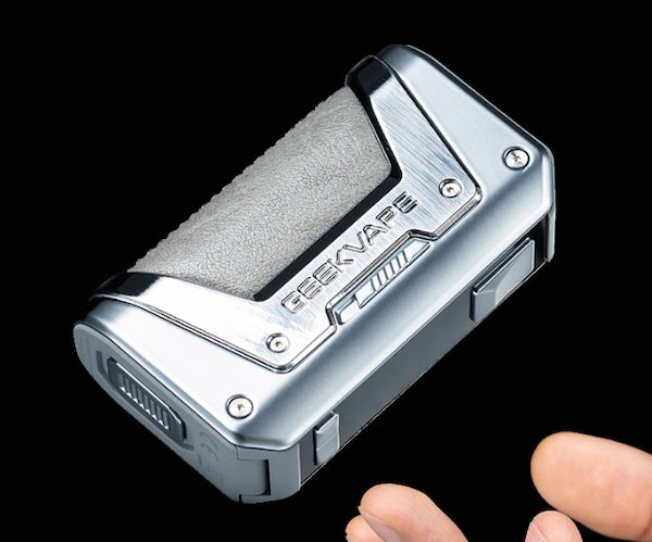 Some vape mods have physical locking switches.