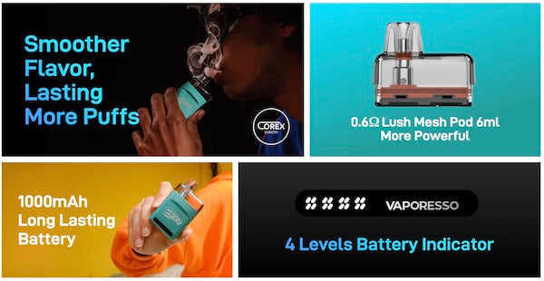 Vaporesso Eco Nano 2 Features