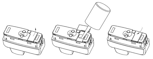 The filling port for the Vaporesso Eco Nano is on the underside of the pod.
