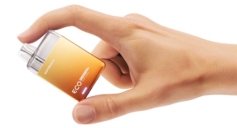 The Vaporesso Eco Nano is smaller than many disposable vapes.