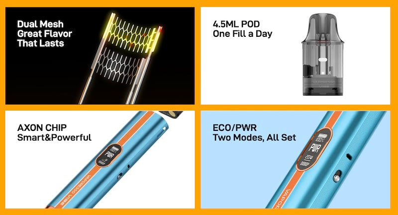 Vaporesso Vibe Features