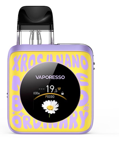 The Vaporesso XROS 4 Nano is the first XROS vape to feature a full-color display.