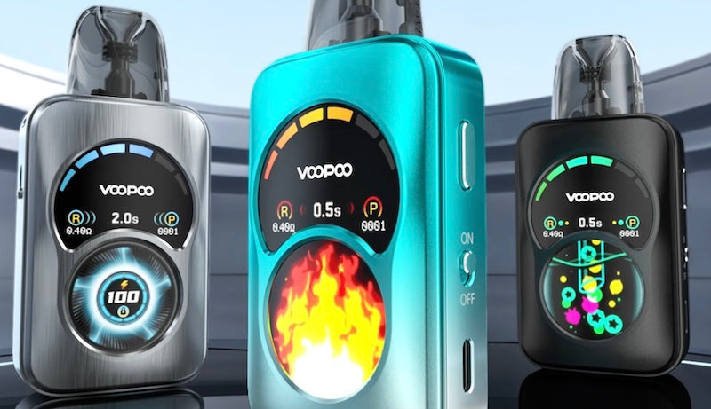 The Voopoo Argus A is a dual-screen vape mod that's also incredibly tiny.