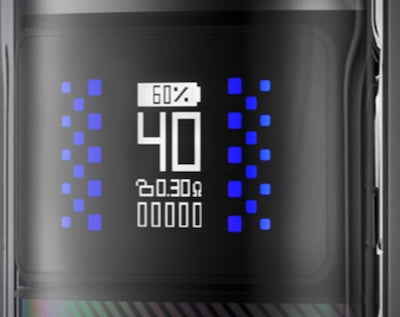 Voopoo Argus E40 Display