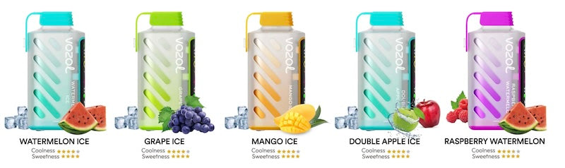 Vozol Gear Power Flavors