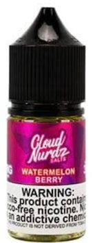 Watermelon Berry Cloud Nurdz Salt