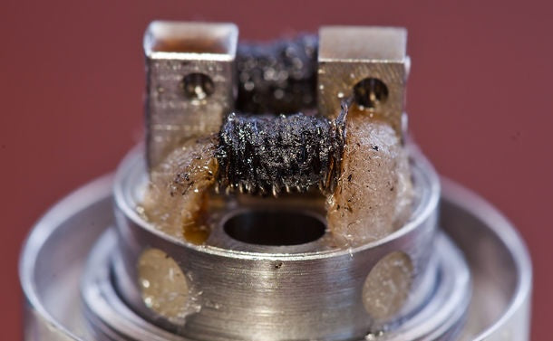 Your Geek Vape coils are most likely burning out early because you're using sweetened e-liquid.