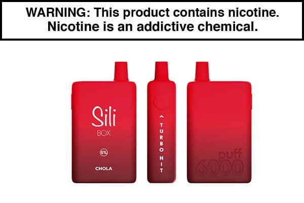 Sili Box Disposable Vape 6000 Puffs - $12.95 - Vape Juice