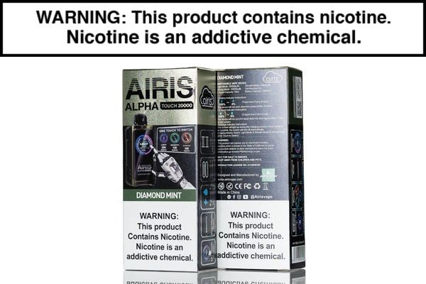 AIRIS ALPHA TOUCH 20K DISPOSABLE VAPE - 20,000 PUFFS - Image 12