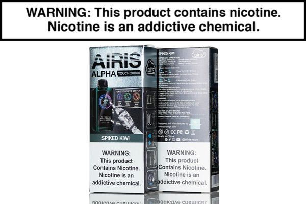 AIRIS ALPHA TOUCH 20K DISPOSABLE VAPE - 20,000 PUFFS - Image 5